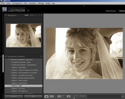 Effet sepia avec Lightroom