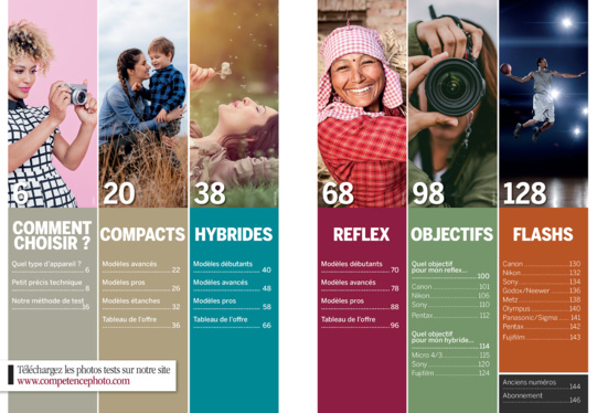 Guide d'achat matériel 2017 • Compétence Photo • Quel appareil photo choisir ?