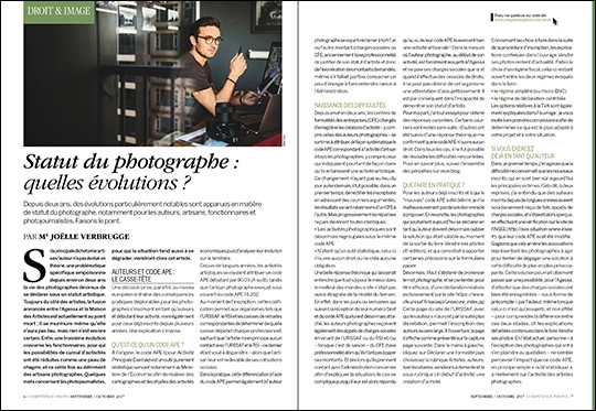 Compétence Photo Numéro 60, en kiosque le 29 août 2017 Compétence Photo Numéro 60, en kiosque le 29 août 2017