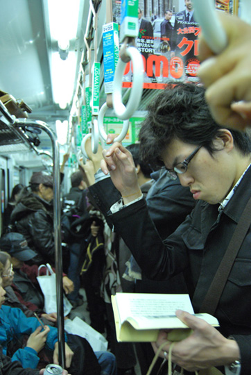 Bulles dans un brouhaha de métro. © Isabelle Loriot