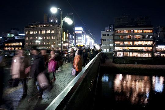 Mouvement des piétons dans la ville. © Fabrice Delanoue