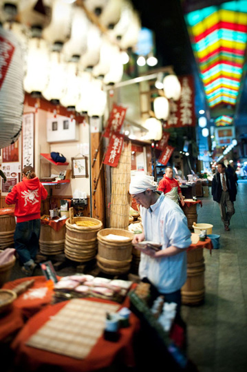 Ambiance au marché. © Fabrice Delanoue