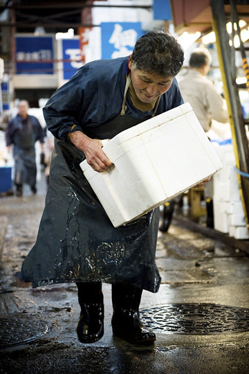 L'homme cassé. © Fabrice Delanoue