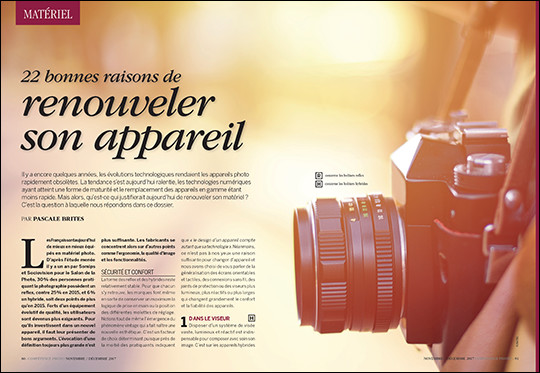 Compétence Photo Numéro 61, en kiosque le 27 octobre 2017 Compétence Photo Numéro 61, en kiosque le 27 octobre 2017