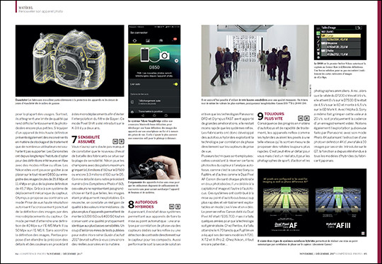 Compétence Photo Numéro 61, en kiosque le 27 octobre 2017 Compétence Photo Numéro 61, en kiosque le 27 octobre 2017