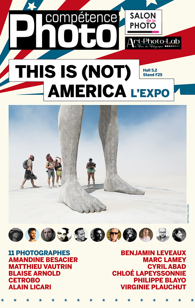L'exposition "This is (not) America" sur le stand de Compétence Photo