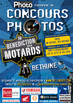 Concours de la 14ème Bénédiction des Motards • Appel à candidature Concours de la 14ème Bénédiction des Motards • Appel à candidature