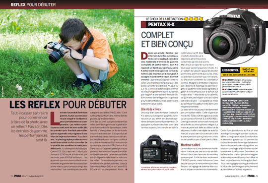 Notre Guide d'Achat Matériel Eté 2010 Notre Guide d'Achat Matériel Eté 2010