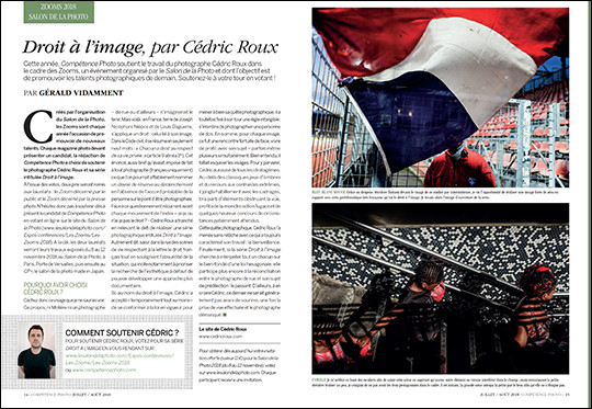 Compétence Photo Numéro 65, en kiosque le 3 juillet 2018 Compétence Photo Numéro 65, en kiosque le 3 juillet 2018