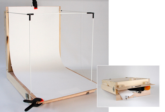 Fabriquez un studio mobile pour petits objets Fabriquez un studio mobile pour petits objets