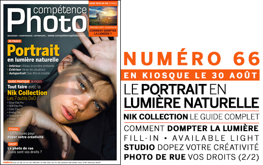 Compétence Photo Numéro 66, en kiosque le 30 août 2018