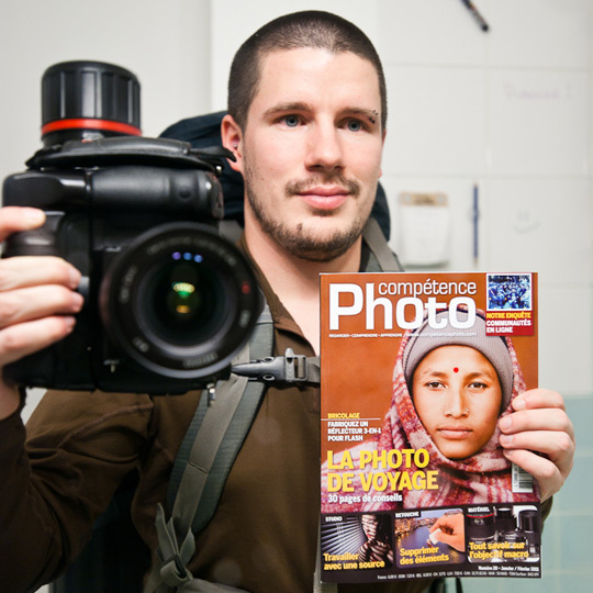 Compétence Photo va prendre l'air au Népal. Merci Rémi !