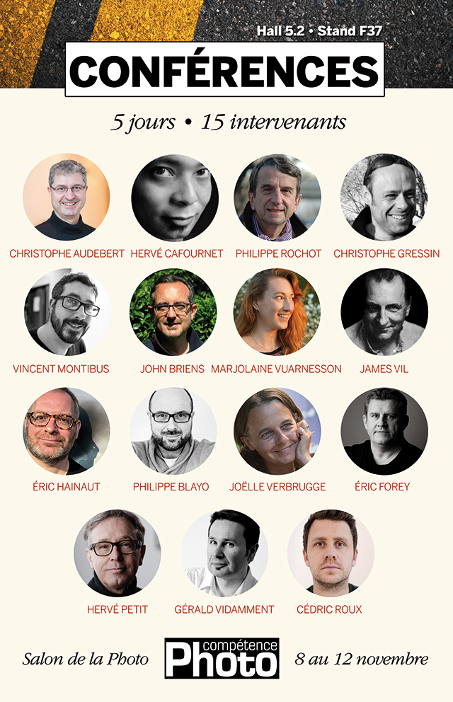 Programme complet des conférences 2018 de Compétence Photo Programme complet des conférences 2018 de Compétence Photo
