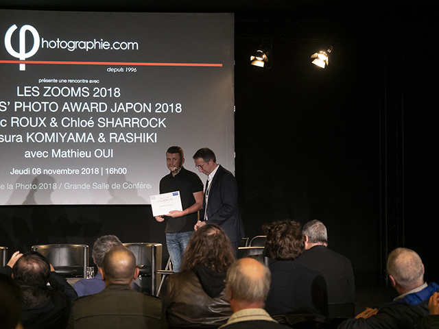 Remise des prix Zooms 2018 au Salon de la Photo