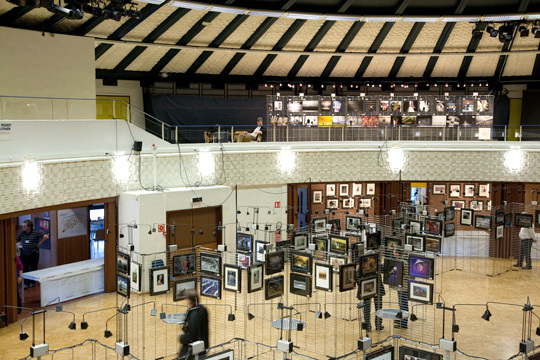 L'installation du Salon avant l'ouverture des portes. © Compétence Photo L'installation du Salon avant l'ouverture des portes. © Compétence Photo