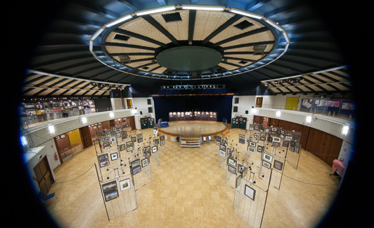 Le Centre Culturel de Riedisheim avant le vernissage du 11 mars. © Compétence Photo