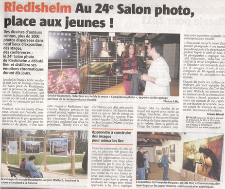 L'Alsace du dimanche 13 mars 2011. L'Alsace du dimanche 13 mars 2011.