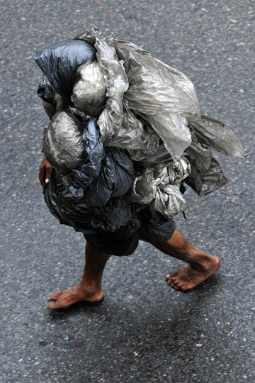 L'homme qui marche