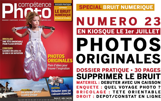 Compétence Photo Numéro 23, en kiosque le 1er juillet 2011