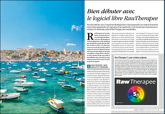 Maîtriser RAW THERAPEE • Découvrez nos dossiers pratiques Maîtriser RAW THERAPEE • Découvrez nos dossiers pratiques