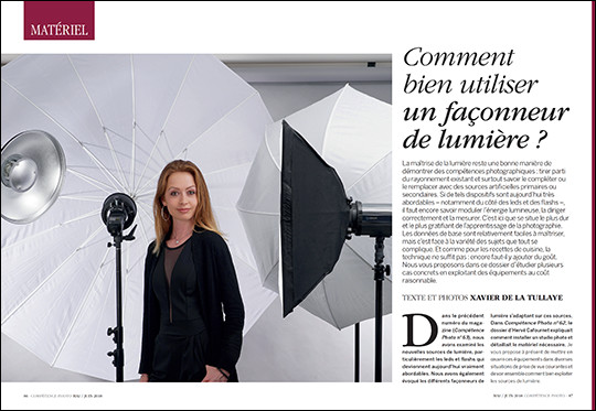 STUDIO : Bien s'équiper pour un shooting • Tous nos dossiers pratiques STUDIO : Bien s'équiper pour un shooting • Tous nos dossiers pratiques