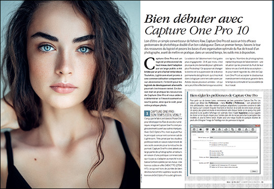 Maîtriser CAPTURE ONE PRO • Découvrez tous nos dossiers pratiques