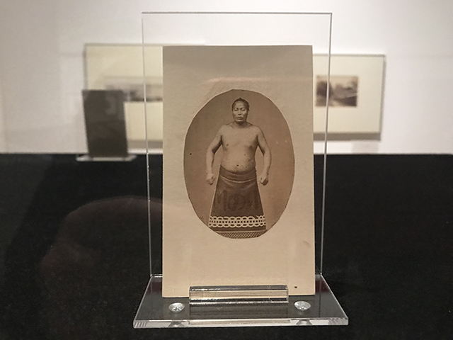 Portrait du Sumo Wrestler Onogawa Saisuke – Felice Beato – 1863-1868