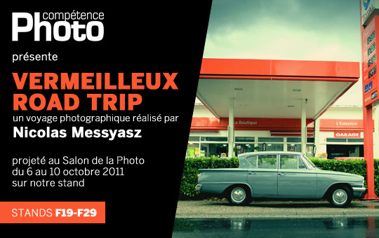 Le Vermeilleux Road Trip, de Nicolas Messyasz, projeté au Salon de la Photo Le Vermeilleux Road Trip, de Nicolas Messyasz, projeté au Salon de la Photo