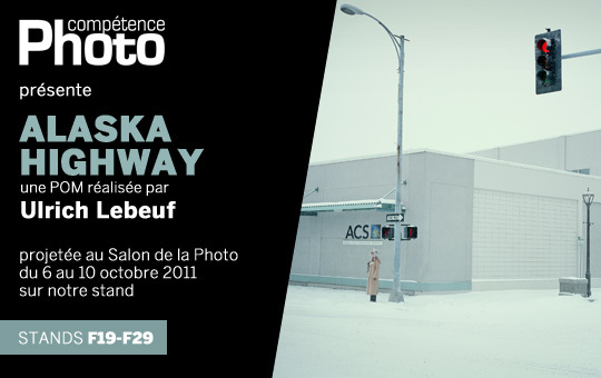 Alaska Highway, d'Ulrich Lebeuf, projetée au Salon de la Photo