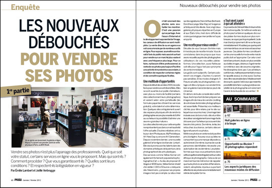 Compétence Photo Numéro 26, en kiosque le 10 janvier 2012