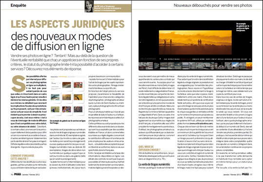 Compétence Photo Numéro 26, en kiosque le 10 janvier 2012