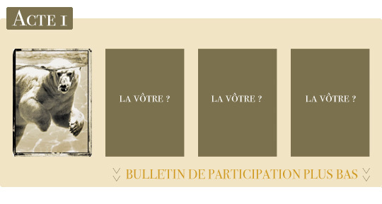 Proposez votre photographie pour l’Acte I de L’Exposition Originale Proposez votre photographie pour l’Acte I de L’Exposition Originale