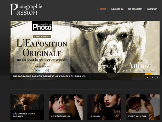 Le site de Photographie Passion