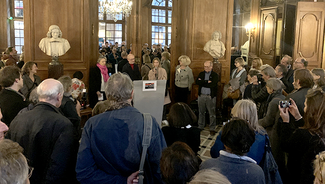 Remise du Prix Nadar 2019 à l'éditrice Marie Sepchat du livre de Miho Kajioka