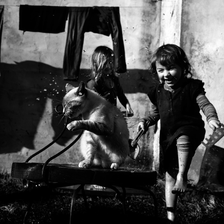 La douche © Alain Laboile La douche © Alain Laboile