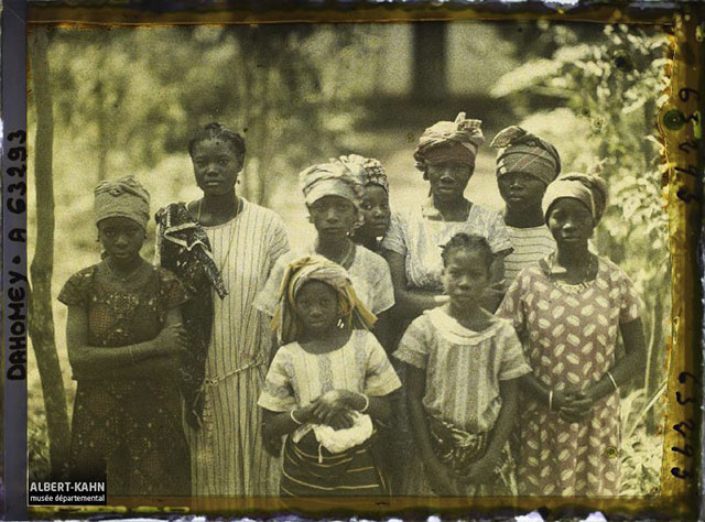 n° d’inventaire A63293, Collection Archives de la Planète - Musée Albert-Kahn/Département des Hauts-de-Seine - Dahomey, Porto-Novo, Types de fillettes de Porto Novo, 1930