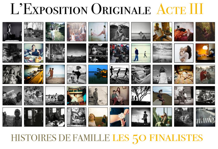 Les 50 finalistes de l'Acte III de L'Exposition Originale