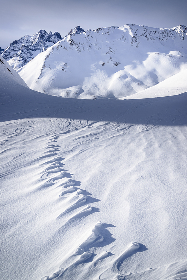 En janvier, réussissez vos photos d'action en montagne grâce à Jérôme Obiols