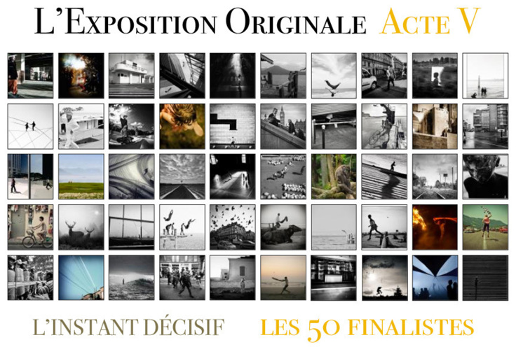 Les 50 finalistes de l'Acte V de L'Exposition Originale