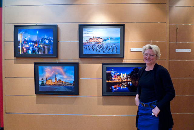 Anke Leichtlein, lauréate du Prix de la Ville • Photo © Gérald Vidamment