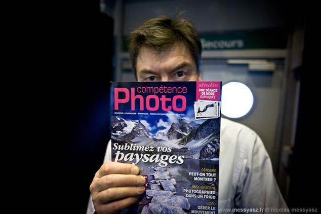 Mikkel Franck, éditeur du magazine © Nicolas Messyasz