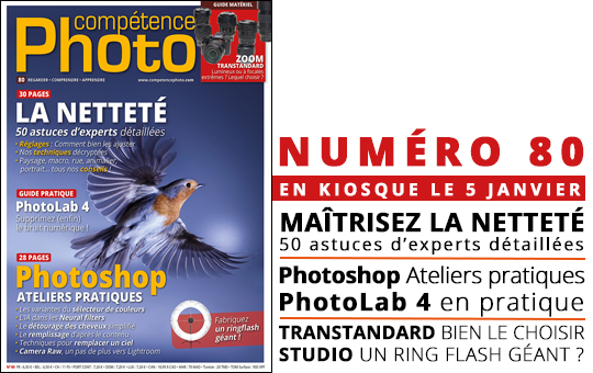 Compétence Photo Numéro 80, en kiosque le 5 janvier 2021