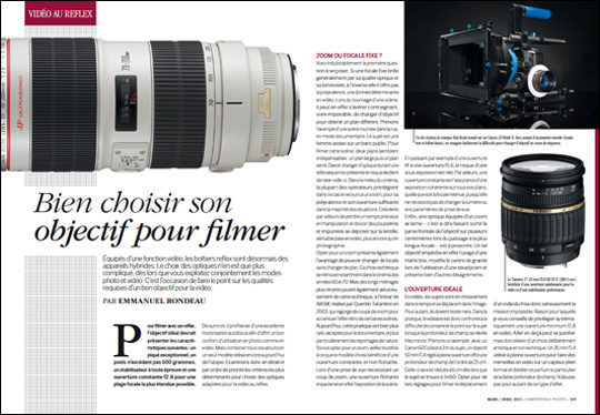 Compétence Photo Numéro 33, en kiosque le 1er mars 2013 Compétence Photo Numéro 33, en kiosque le 1er mars 2013
