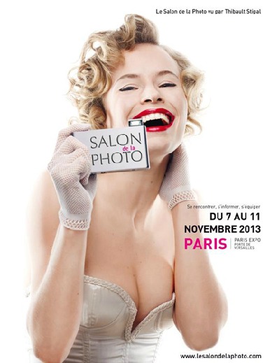 L'affiche officielle du Salon de la Photo 2013 - www.lesalondelaphoto.com