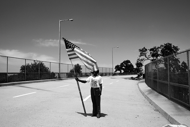 Un sans-abri à Fresno, États-Unis 2011 © Paolo Pellegrin / Magnums Photos / Postcards from America