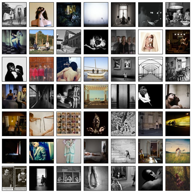 Les 50 photographies finalistes de l'appel à concours "Huis-clos Le couple" Les 50 photographies finalistes de l'appel à concours "Huis-clos Le couple"