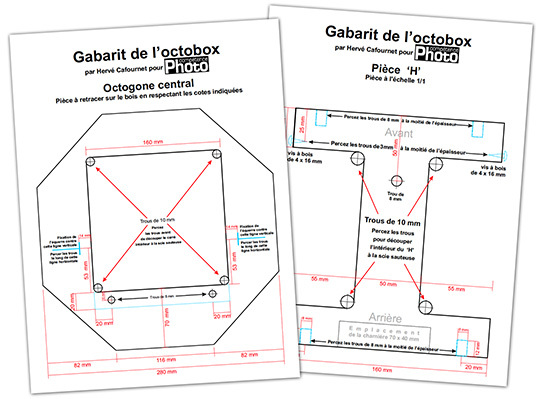 Fabriquer une boîte à lumière octogonale (octobox) Fabriquer une boîte à lumière octogonale (octobox)