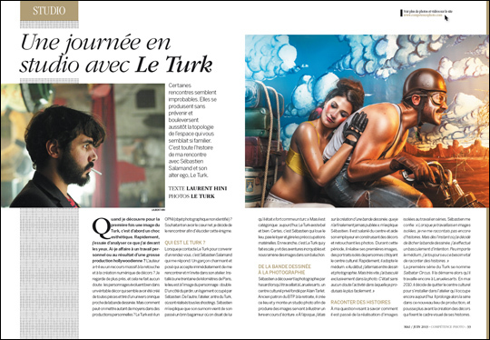 La collection "Le Chat noir", vue par le photographe Le Turk et Frédéric Rozot