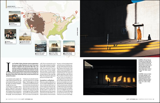 200 jours pour un road trip outre-Atlantique, par Renaud Julian (publié dans Compétence Photo Voyage) 200 jours pour un road trip outre-Atlantique, par Renaud Julian (publié dans Compétence Photo Voyage)