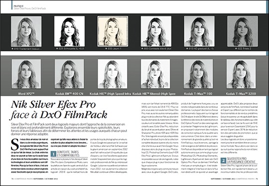 Compétence Photo Numéro 36, en kiosque le 30 août 2013